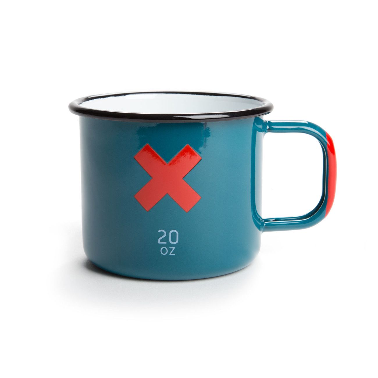 Take Your Morning Coffee On The Go With A Stainless Steel Enamel Coffee