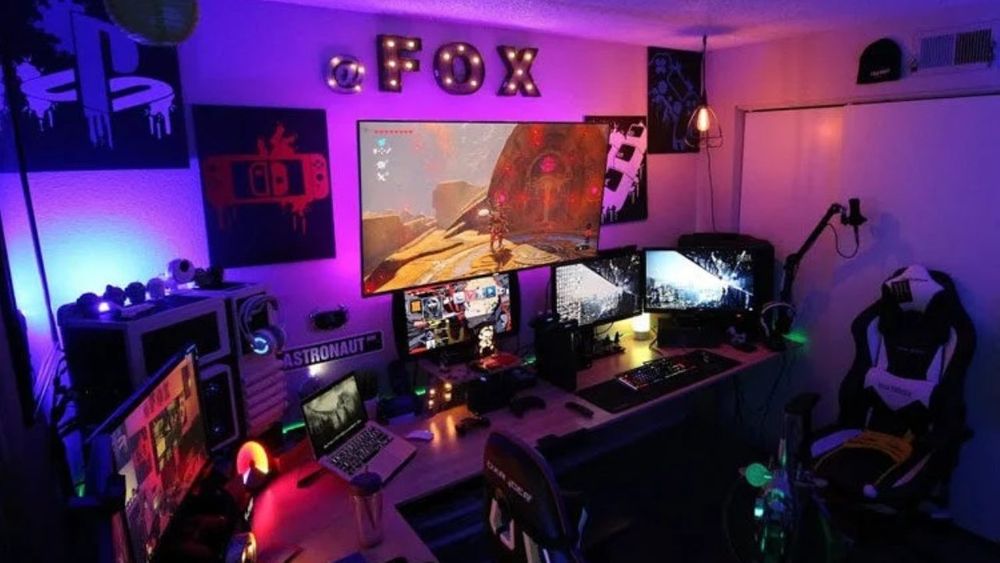 Gaming Room Ideas How To Design The Gaming Room Of Your Dreams thecoolist
