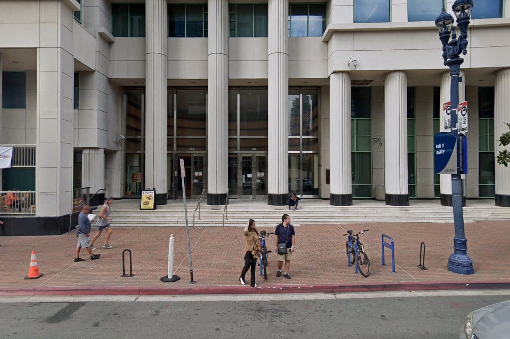 Court in San Diego, CA The County Office