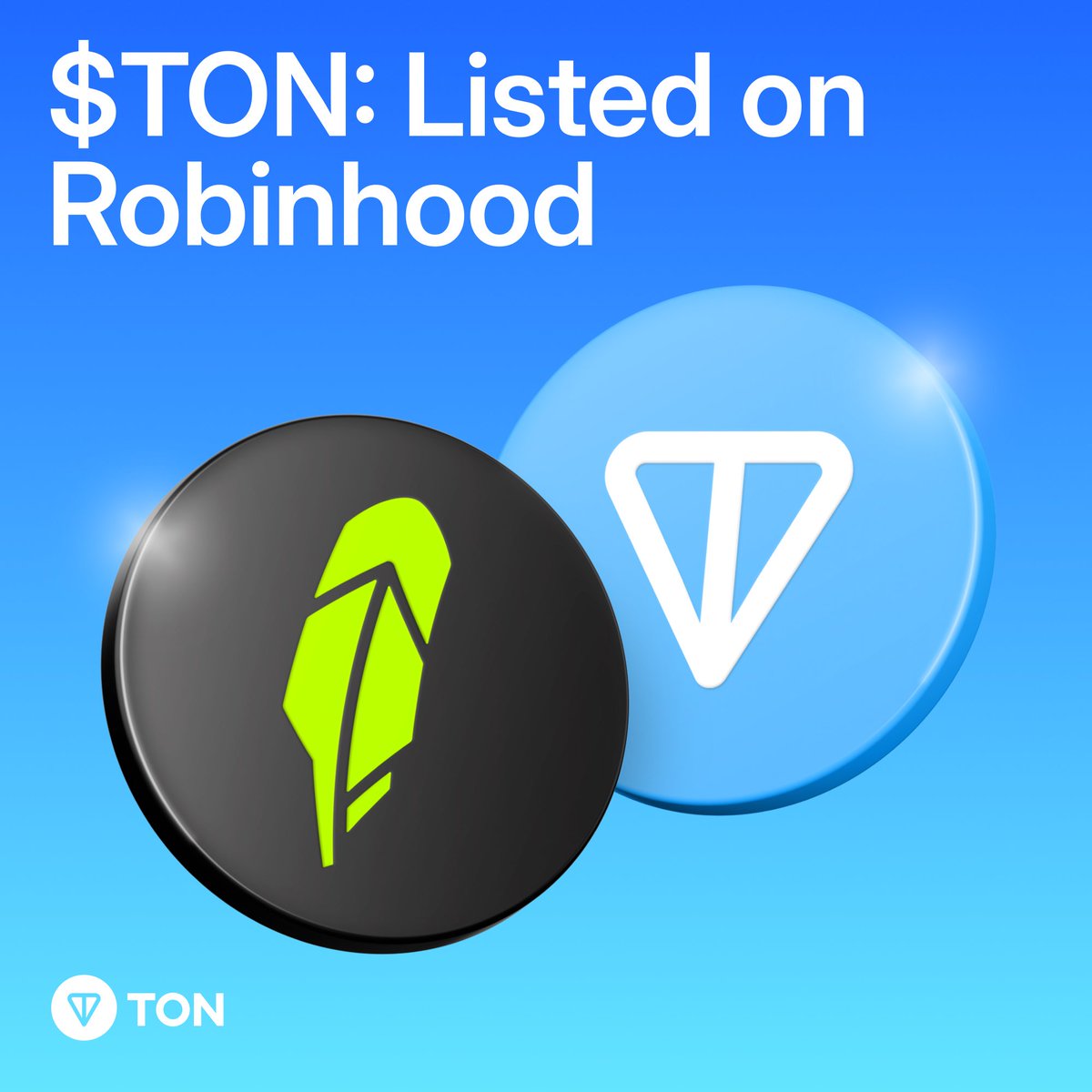 Robinhood Adds Toncoin to U.S. Crypto Platform, Ahead of Coinbase