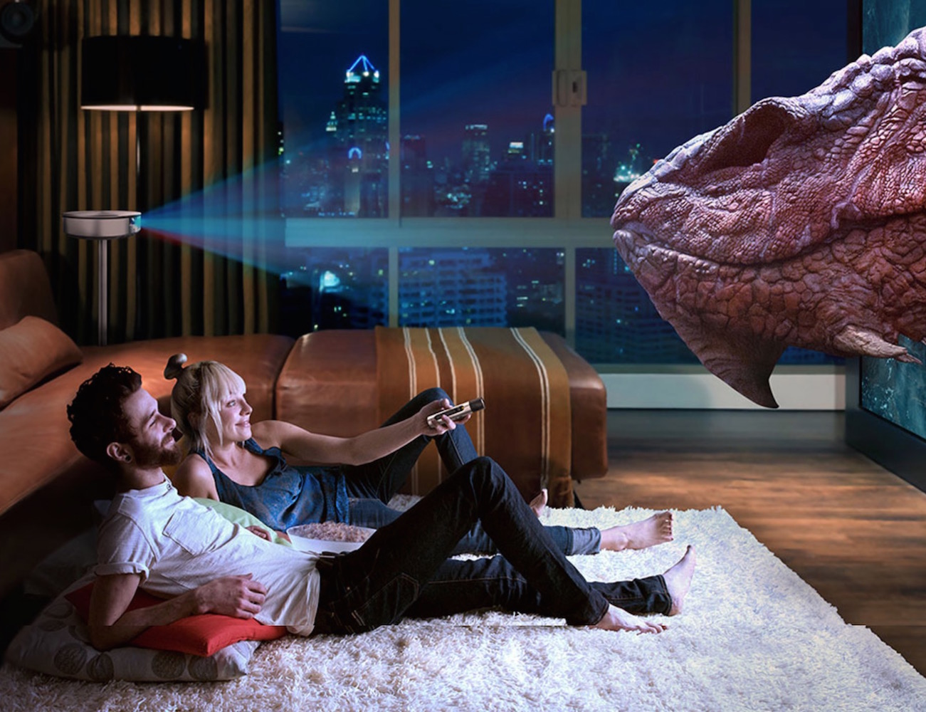 Bluetooth 3D Smart Home Theater Projector Review » The Gadget Flow