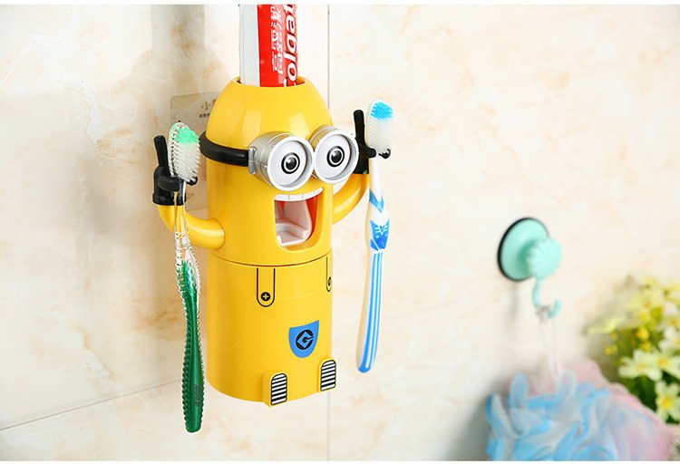 Minions Automatic Toothpaste Dispenser Review » The Gadget Flow