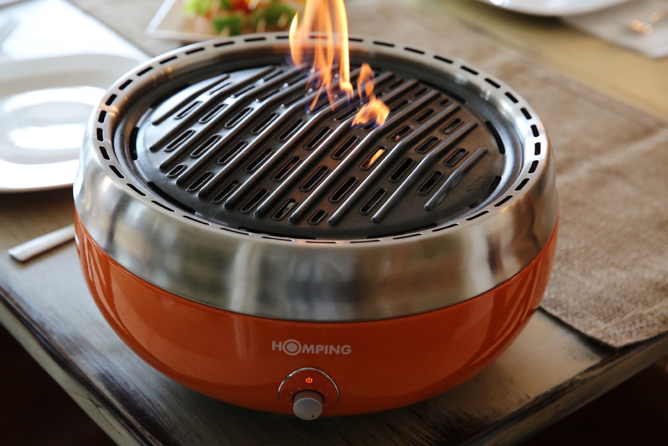Homping Grill Ultimate Portable Charcoal BBQ Grill » Gadget Flow