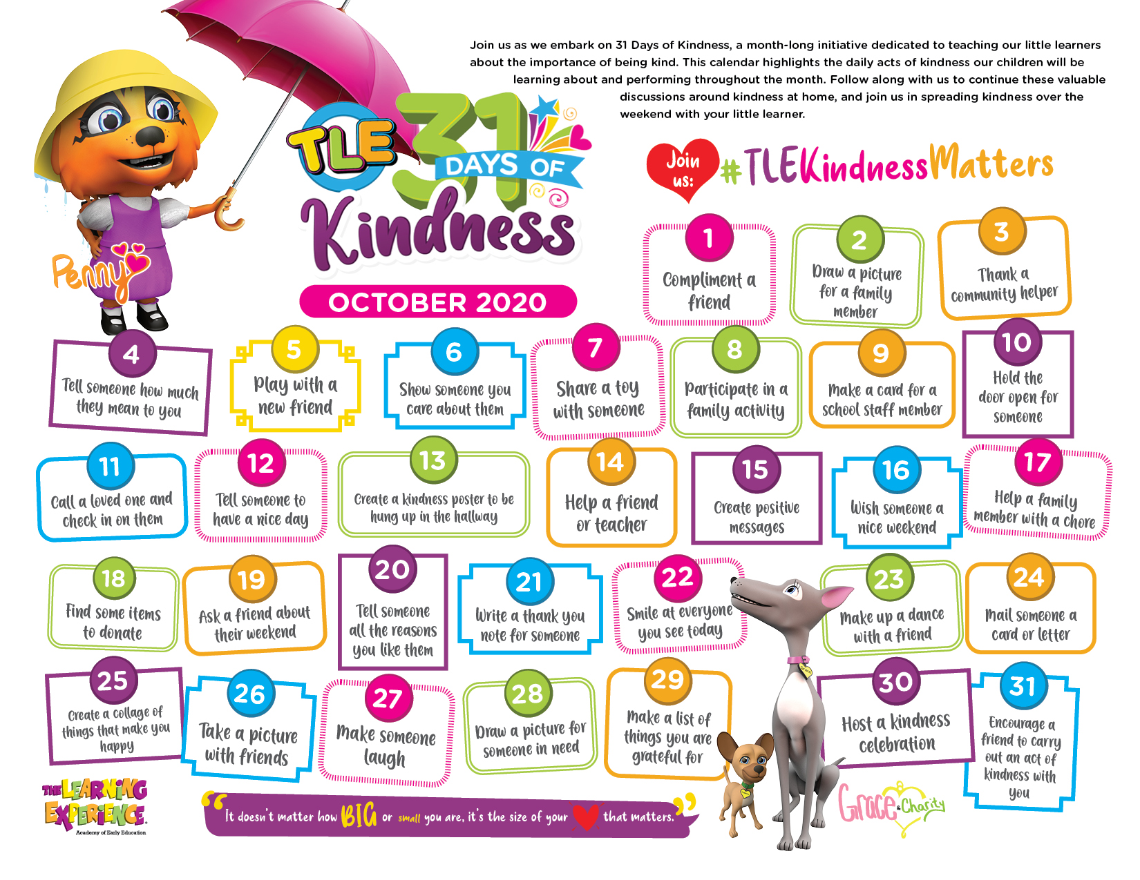 October is KIND of a big deal! The Learning Experience