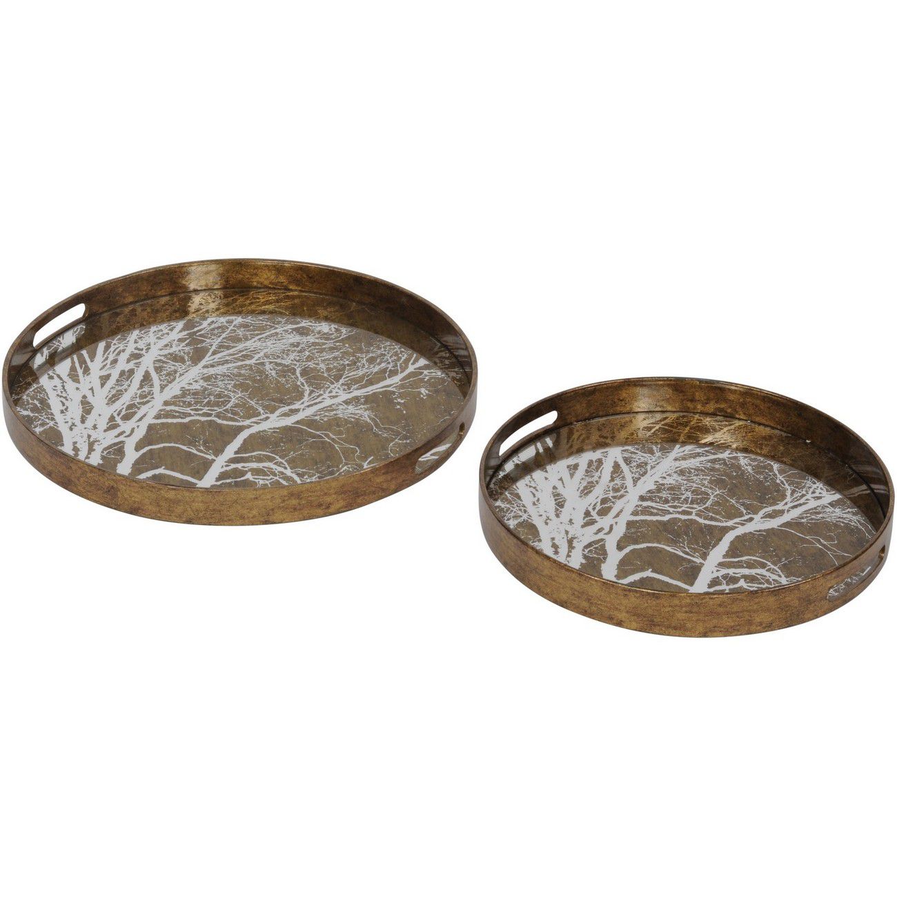Vienna Atlas Side Tables (Set of 2)