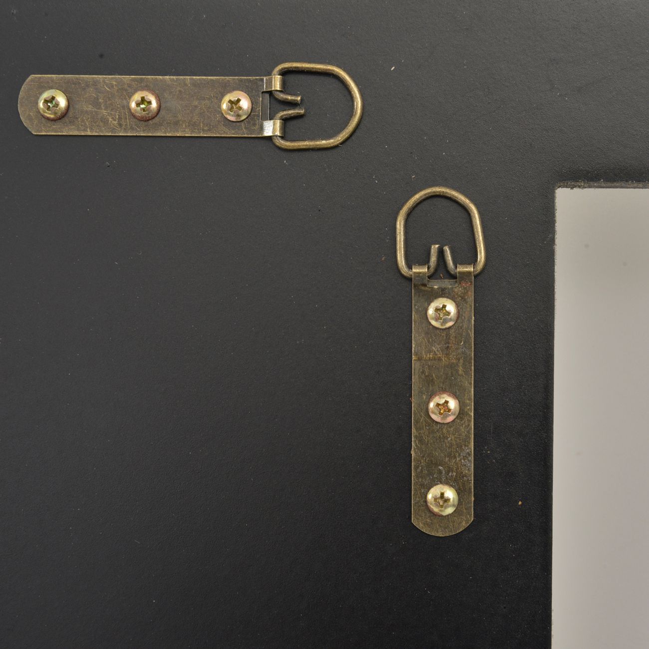 Farley Silver Tri Rectangle Frame Mirror