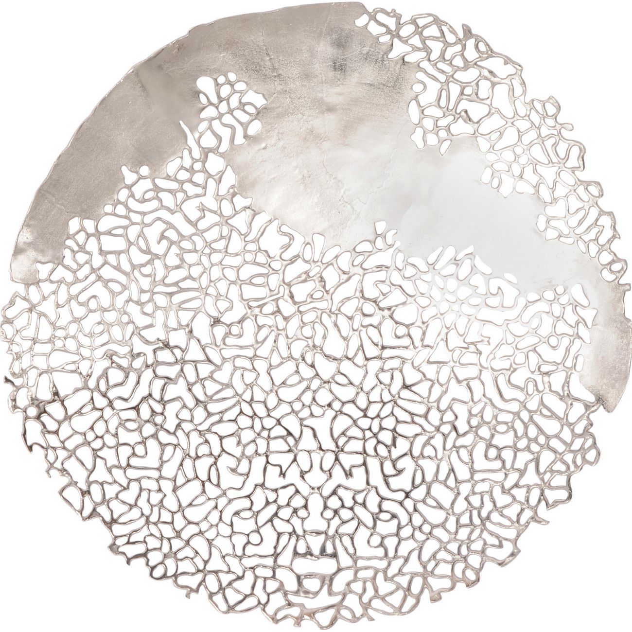 Apo Silver Coral Wall Sculpture Libra Interiors