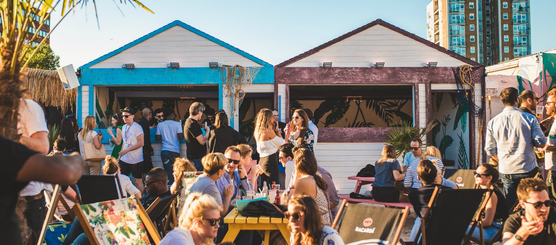 Brixton Beach A Rooftop Beach with Street Food, Tequila and Cinema