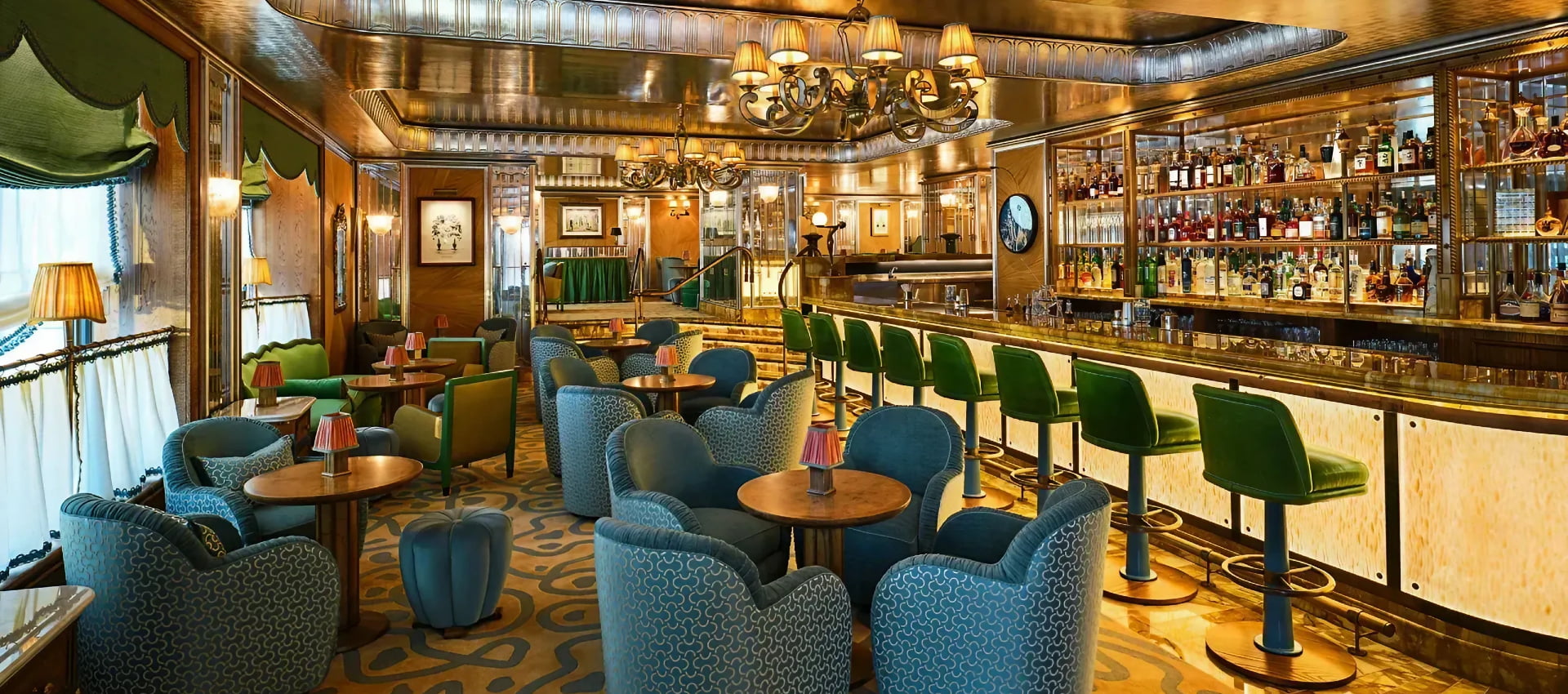 Vesper Bar Swanky Martinis in The Dorchester Hotel