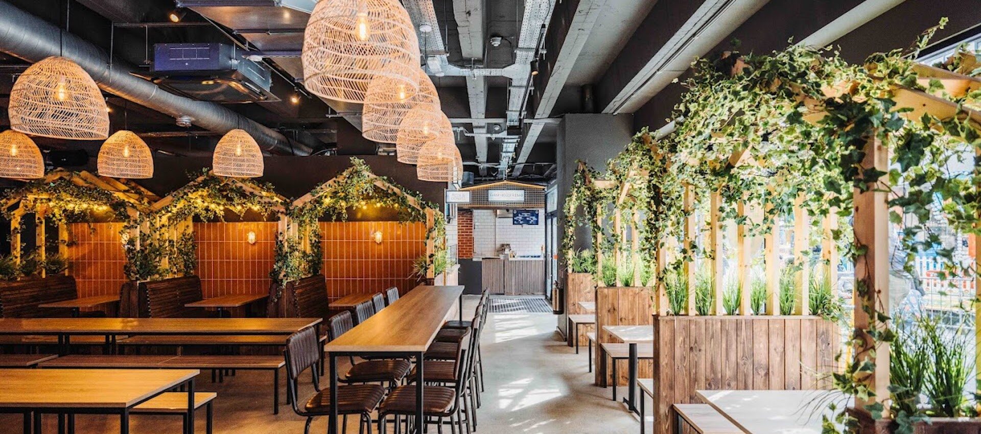 Market Place Peckham Street Food Hall with 10 Traders