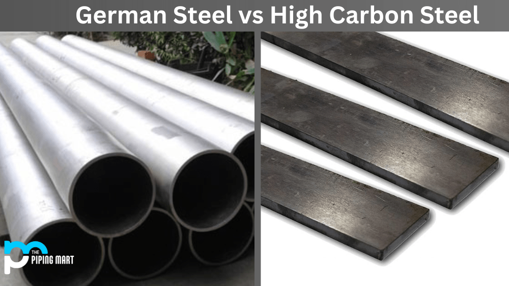 Difference Between German Steel and High Carbon Steel