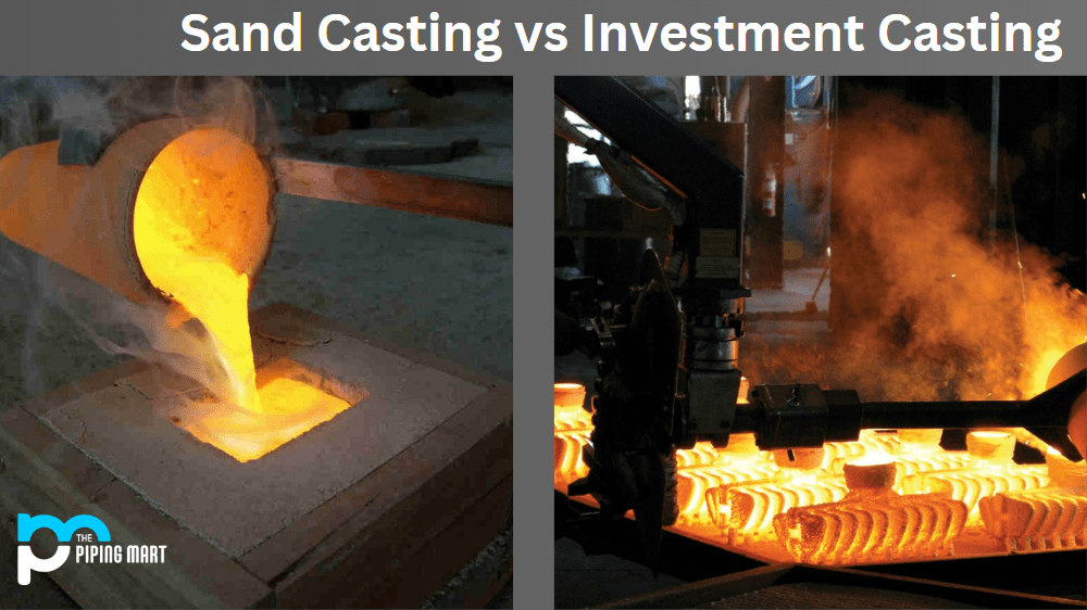 Sand Casting vs Investment Casting What's the Difference