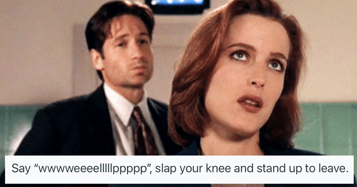 People shared ways of politely ending a conversation with someone who