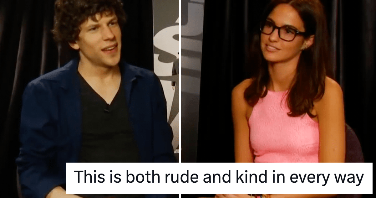 This infamous Jesse Eisenberg interview has gone wildly viral again and