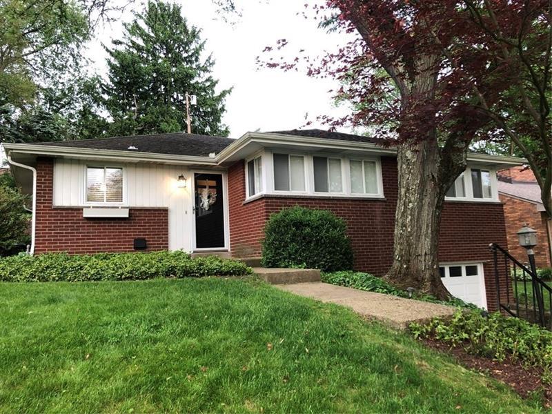 1291 Arrowood Dr, Pittsburgh (Mt. Lebanon), PA 15243 Mt. Lebanon Real