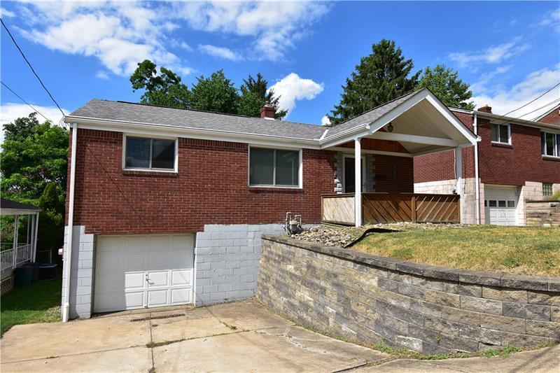 424 Sunnyland Avenue, Pittsburgh (Overbrook), PA 15227 Overbrook Real