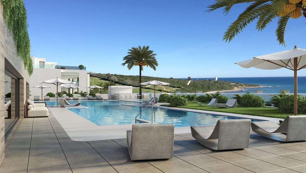 The Links Alcaidesa Stunning penthouse for sale on the beach