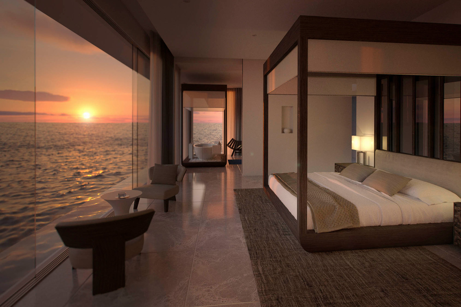 Stay in a tropical underwater villa for 50,000 per night The Spaces