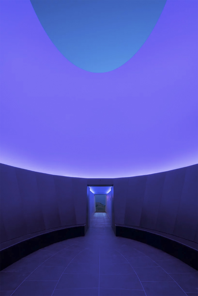 Artist James Turrell builds a Skyspace in the Austrian mountains