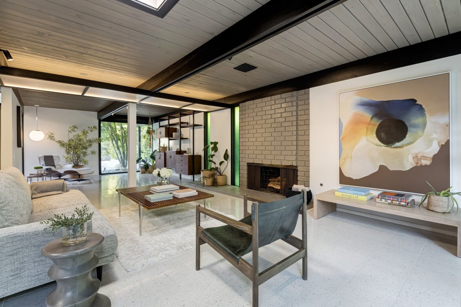 Halsey lists her midcentury modern home in LA’s Sherman Oaks