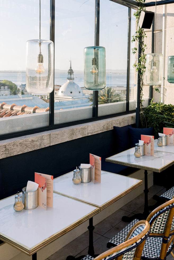 The city vista stretches for miles at Lisbon rooftop bar Java The Spaces