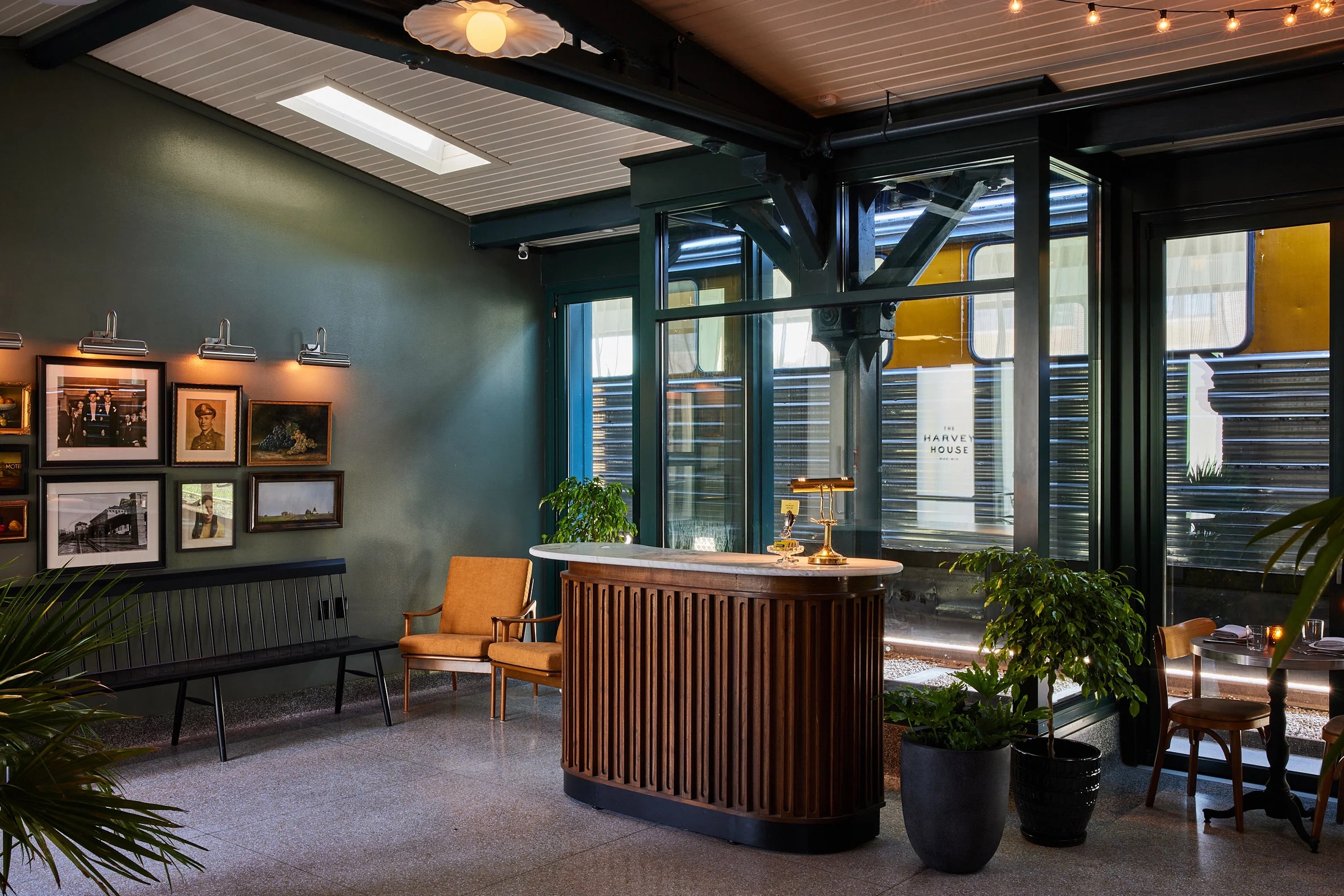 Wisconsin restaurant The Harvey House celebrates the golden age of rail