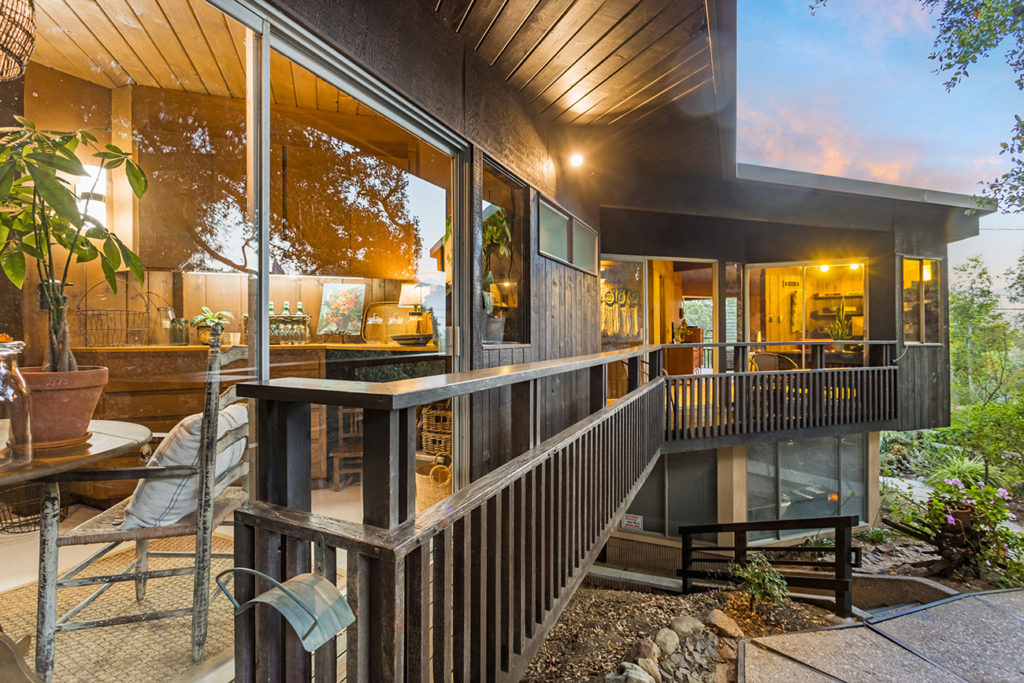 Midcentury house in Topanga State Park on sale for 2.9 million