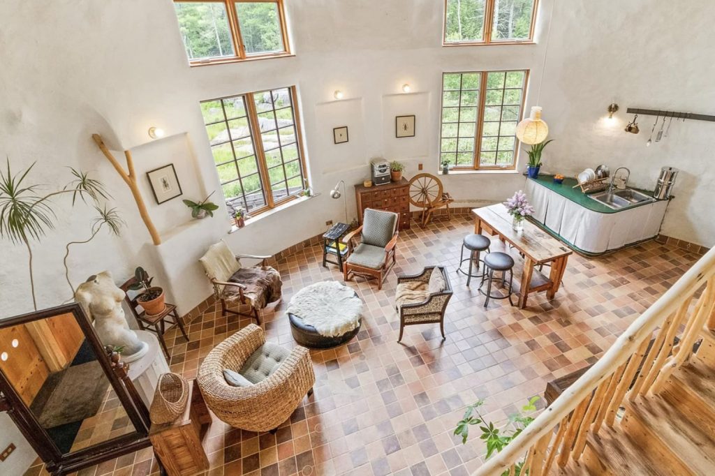 An artist's handmade dome home is for sale in Maine The Spaces
