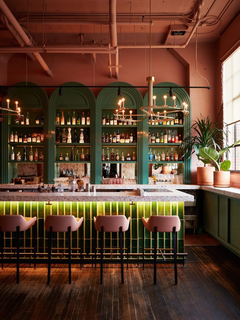 Atlanta’s Atrium bar is a tropical wonderland of birds and plants The
