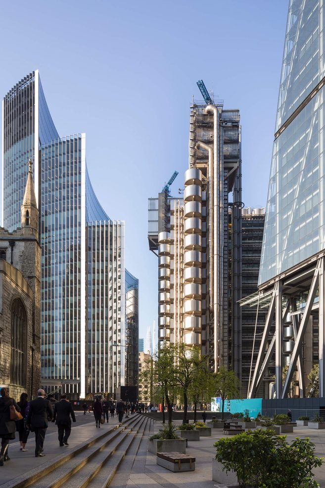 Rogers Stirk Harbour & Partners is revisiting plans for the Lloyd's