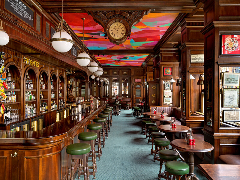 Mayfair pub The Audley blends Victorian bones with arty maximalism