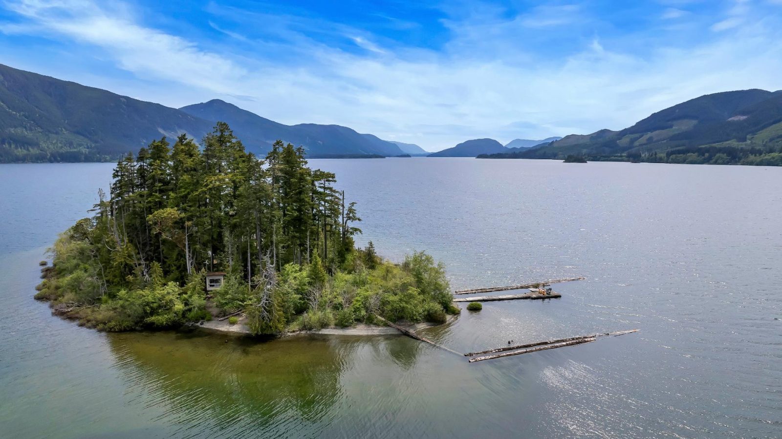 Snag a private island on a Vancouver Island lake for 1.5m CAD The Spaces