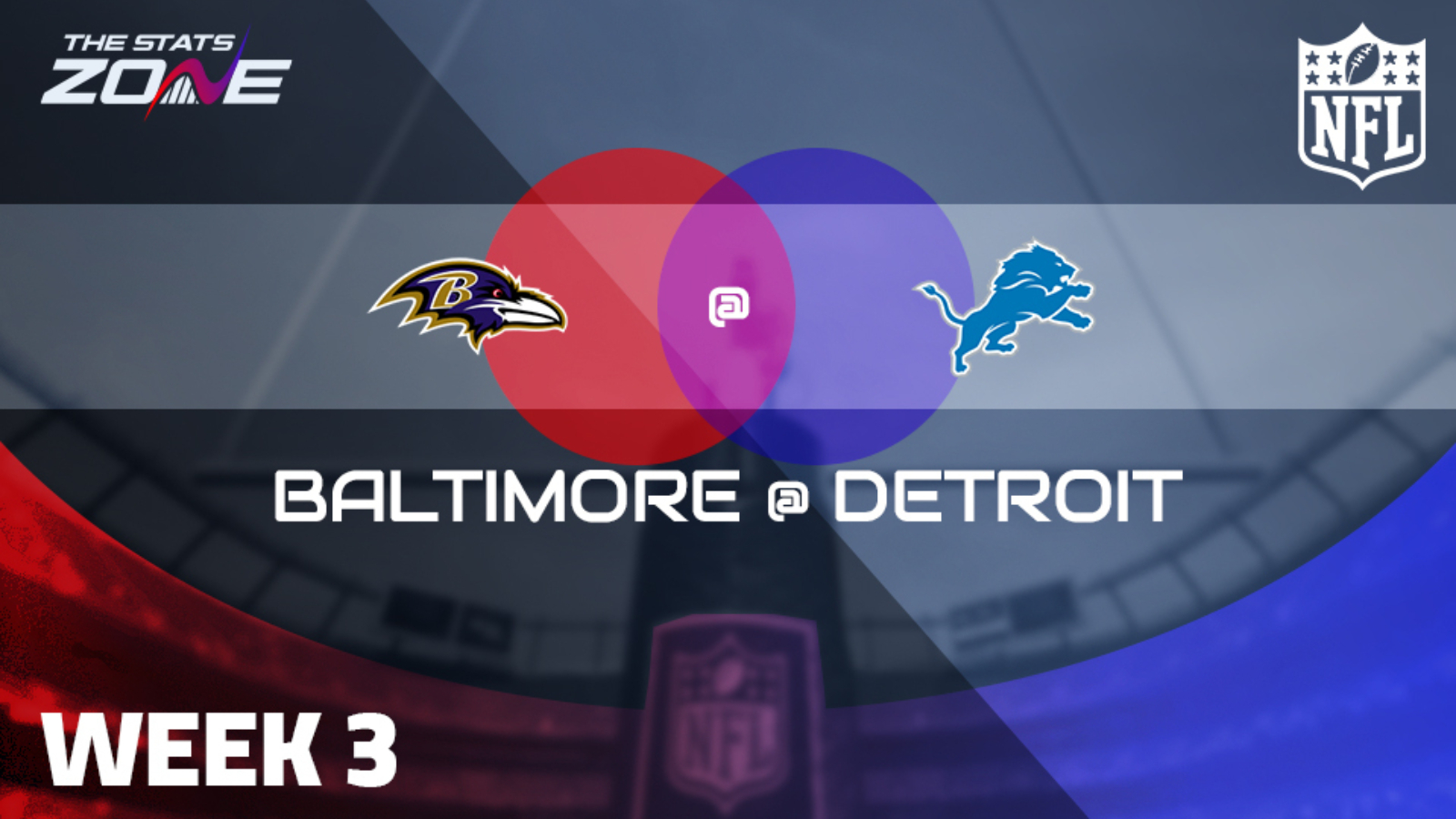 Week 3 Baltimore Ravens Detroit Lions Preview & Pick The Stats Zone