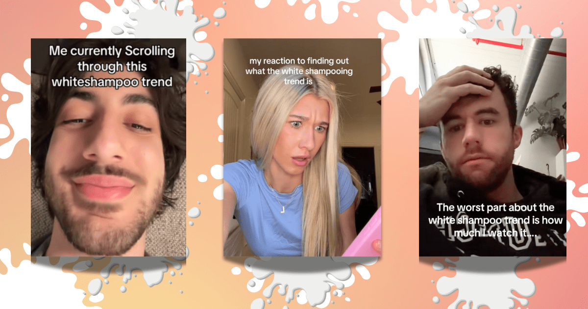 Explained The horrifying white shampoo trend on TikTok