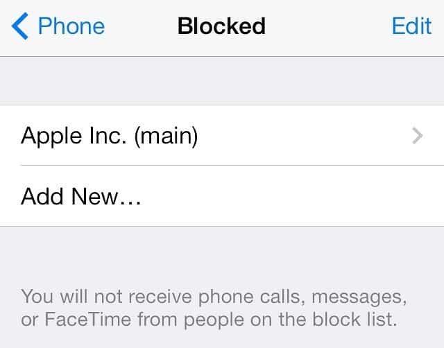 How to Block People from Contacting You on Your iPhone in iOS 7 (Video)