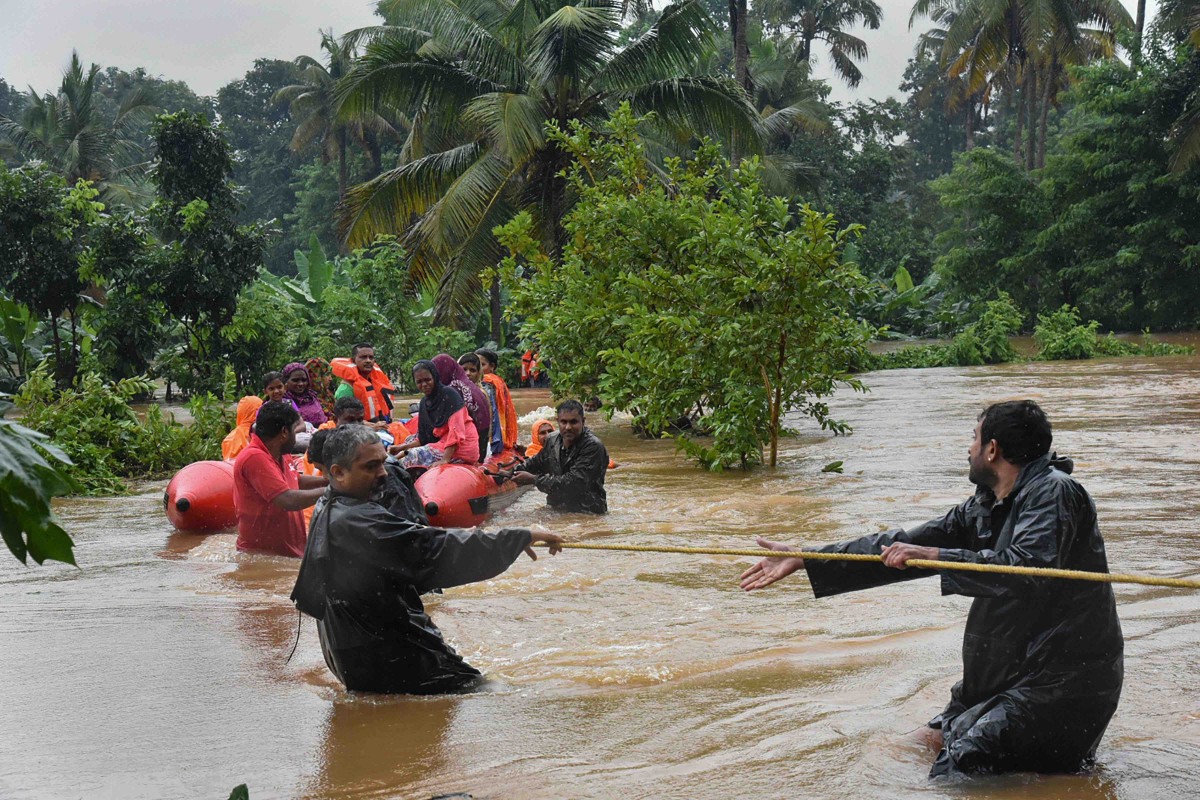 Kerala Heavy Rains Claim 42 Lives, Over One Lakh in Relief Camps The