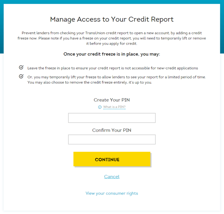 How to Freeze Your TransUnion Credit Report Online Reviews by Wirecutter