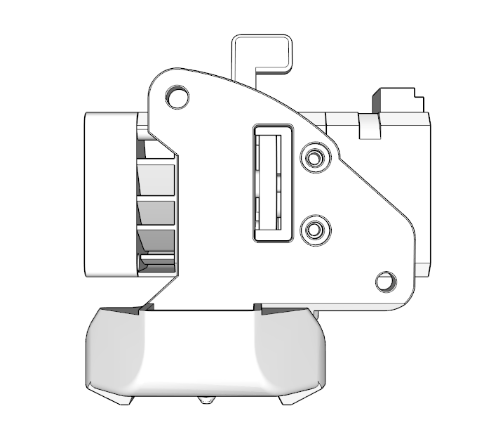 Biqu H2 Part Cooling Fan Volcano By Yzheka Thingiverse