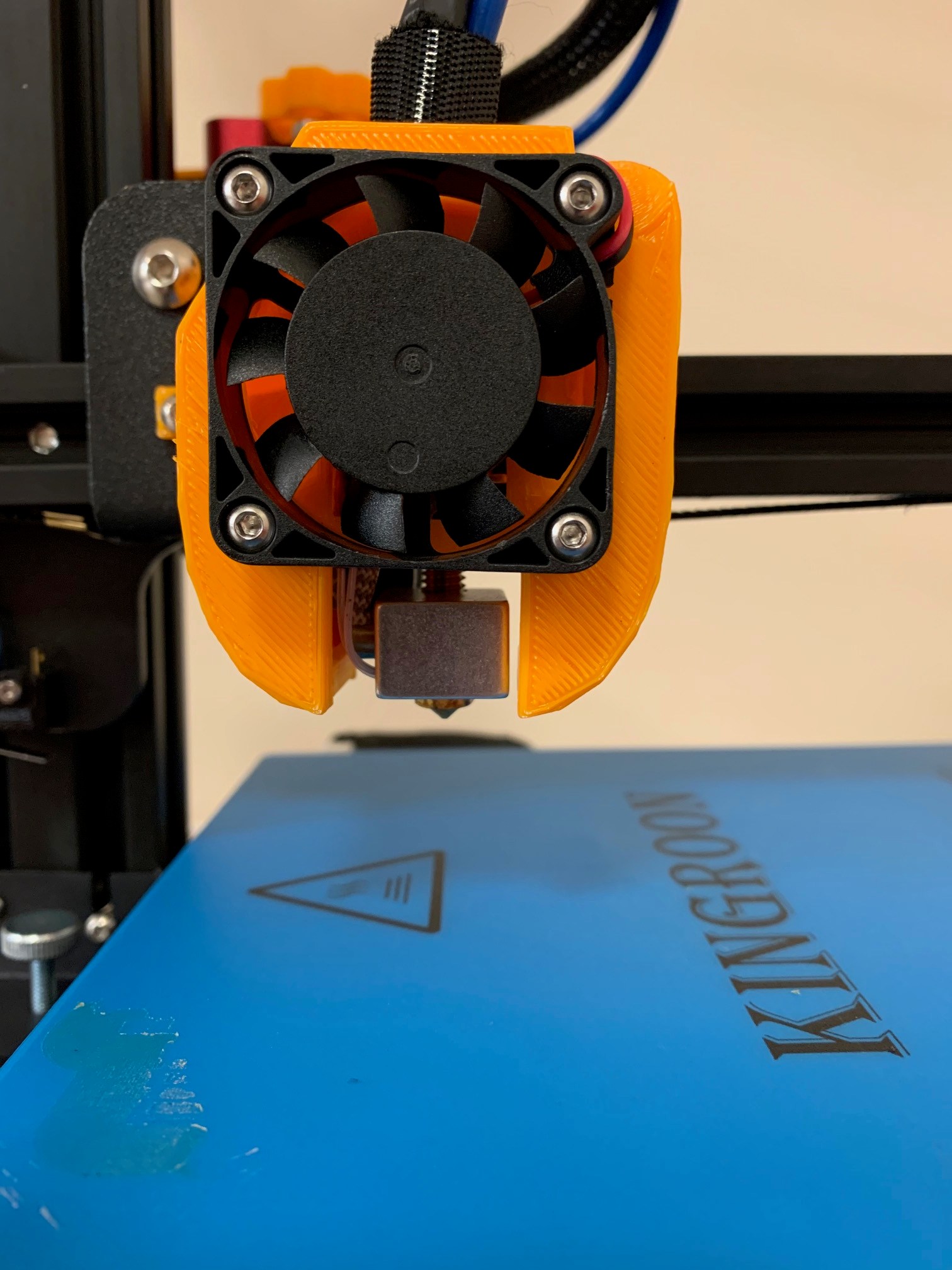 Makes Of Extruder Shield For Kingroon 3d Printer By Dwayne53 Thingiverse