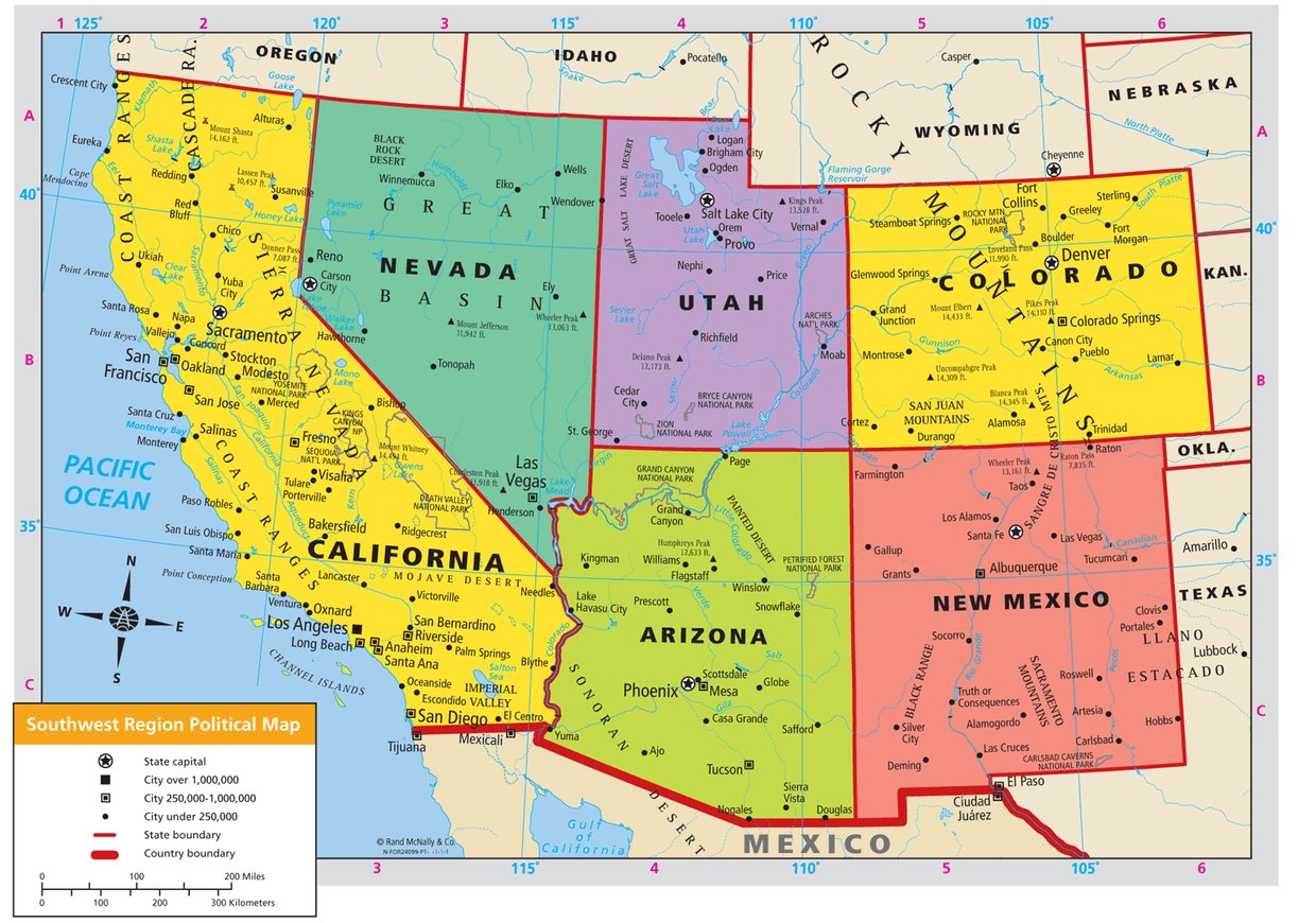 Southwest USA Travel Google My Maps