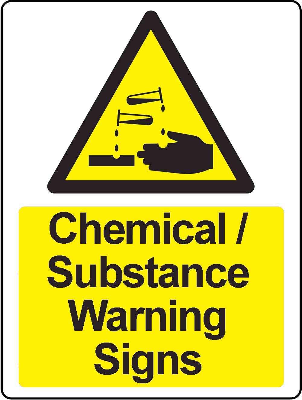 Chemical Warning Sign