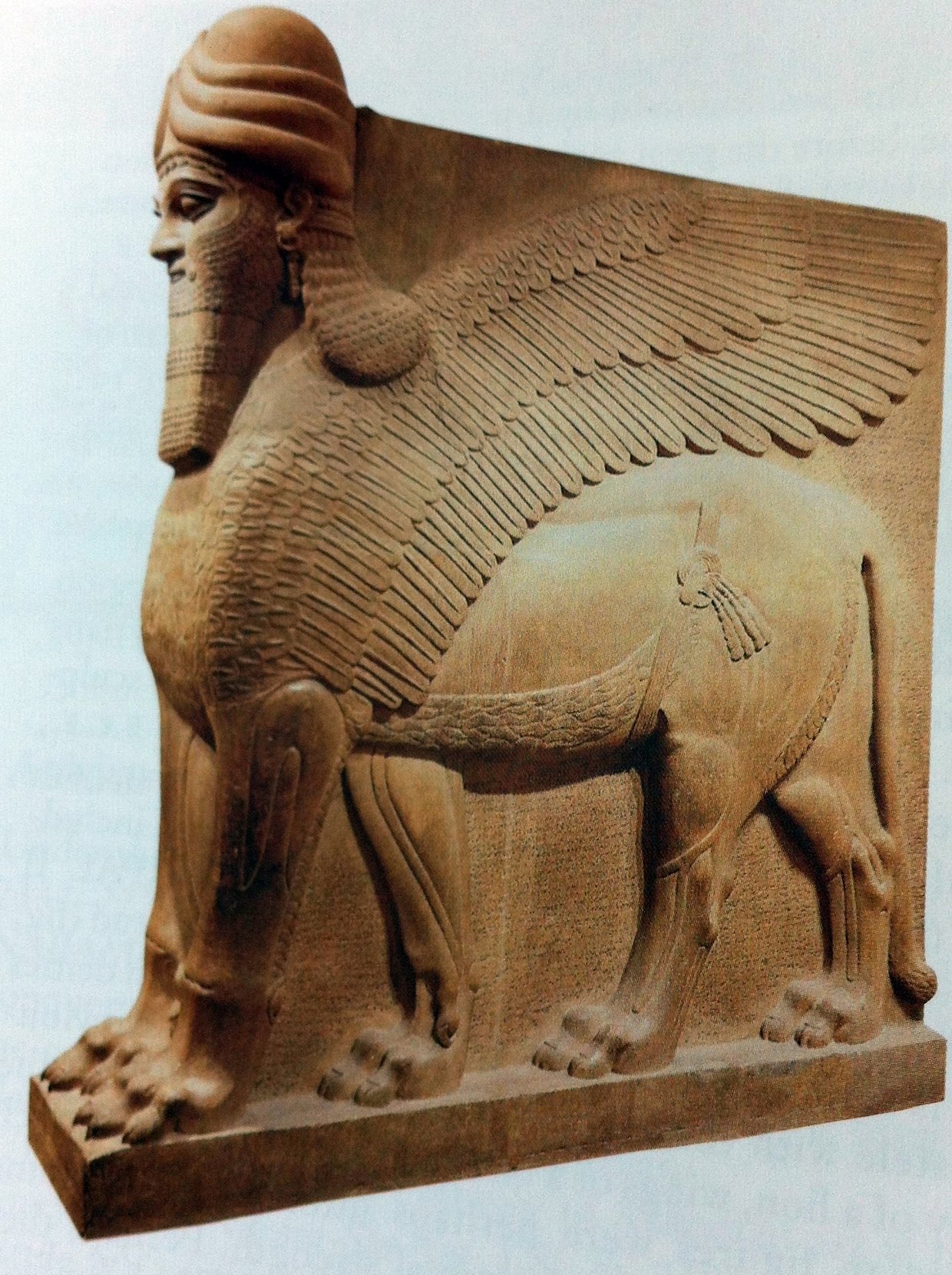 Humanheaded Winged Lion Mesopotamia