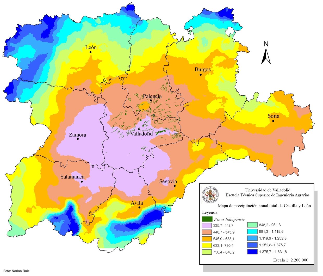 5º A JSaiz el clima de Castilla y León