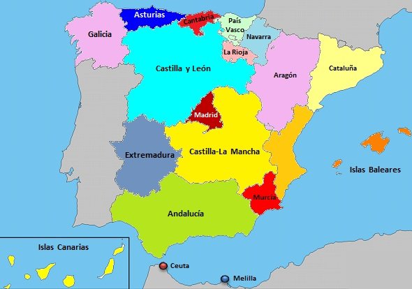 mapa de españa World Map, Weltkarte, Peta Dunia, Mapa del mundo
