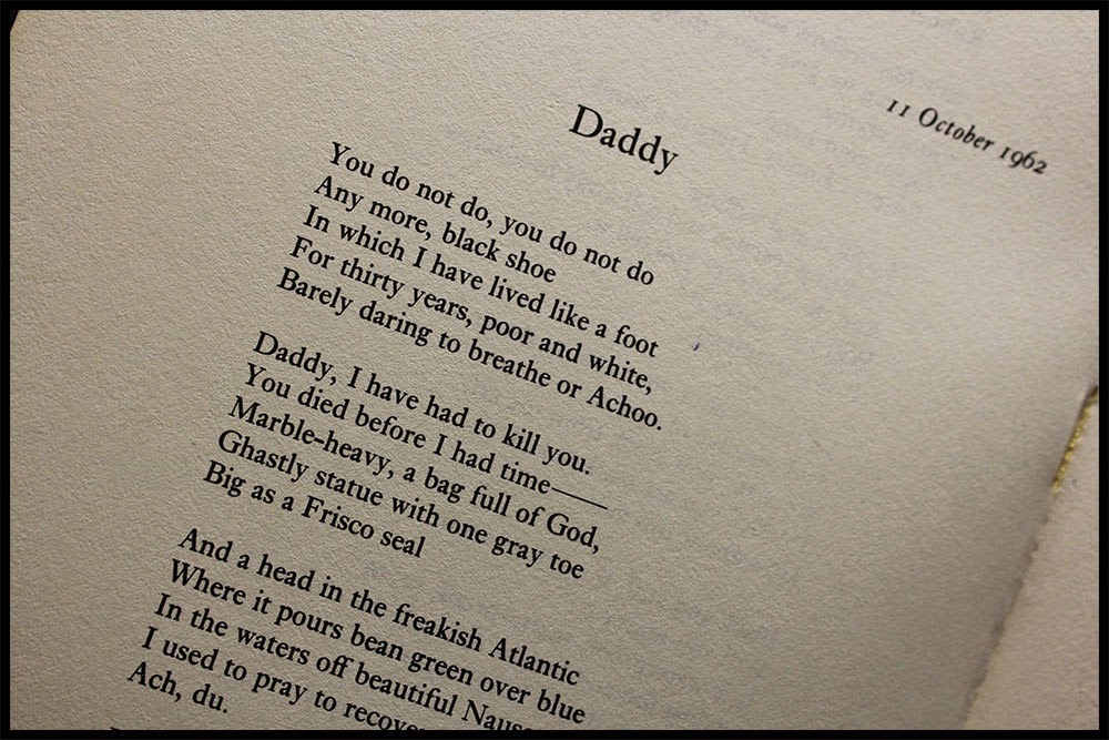 "Daddy" by sylvia plath
