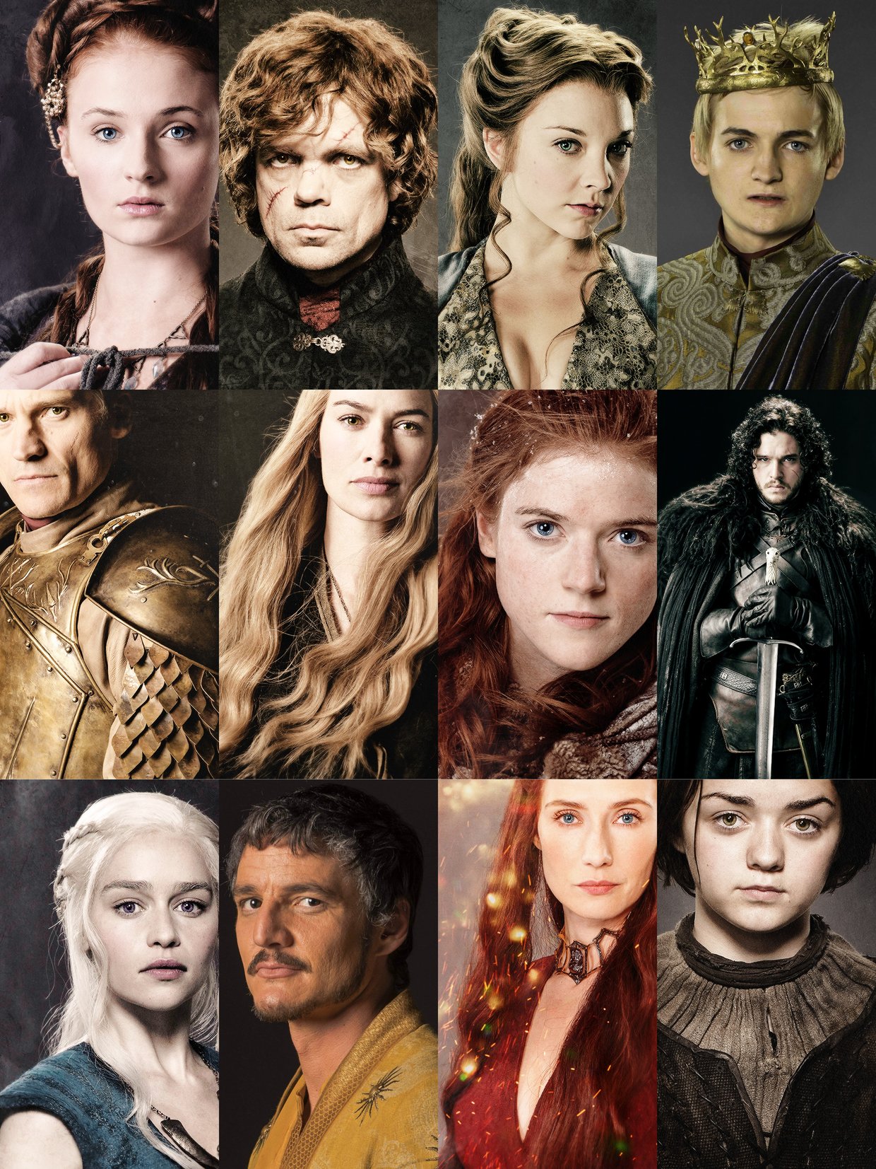 GoT Season 4's Characters