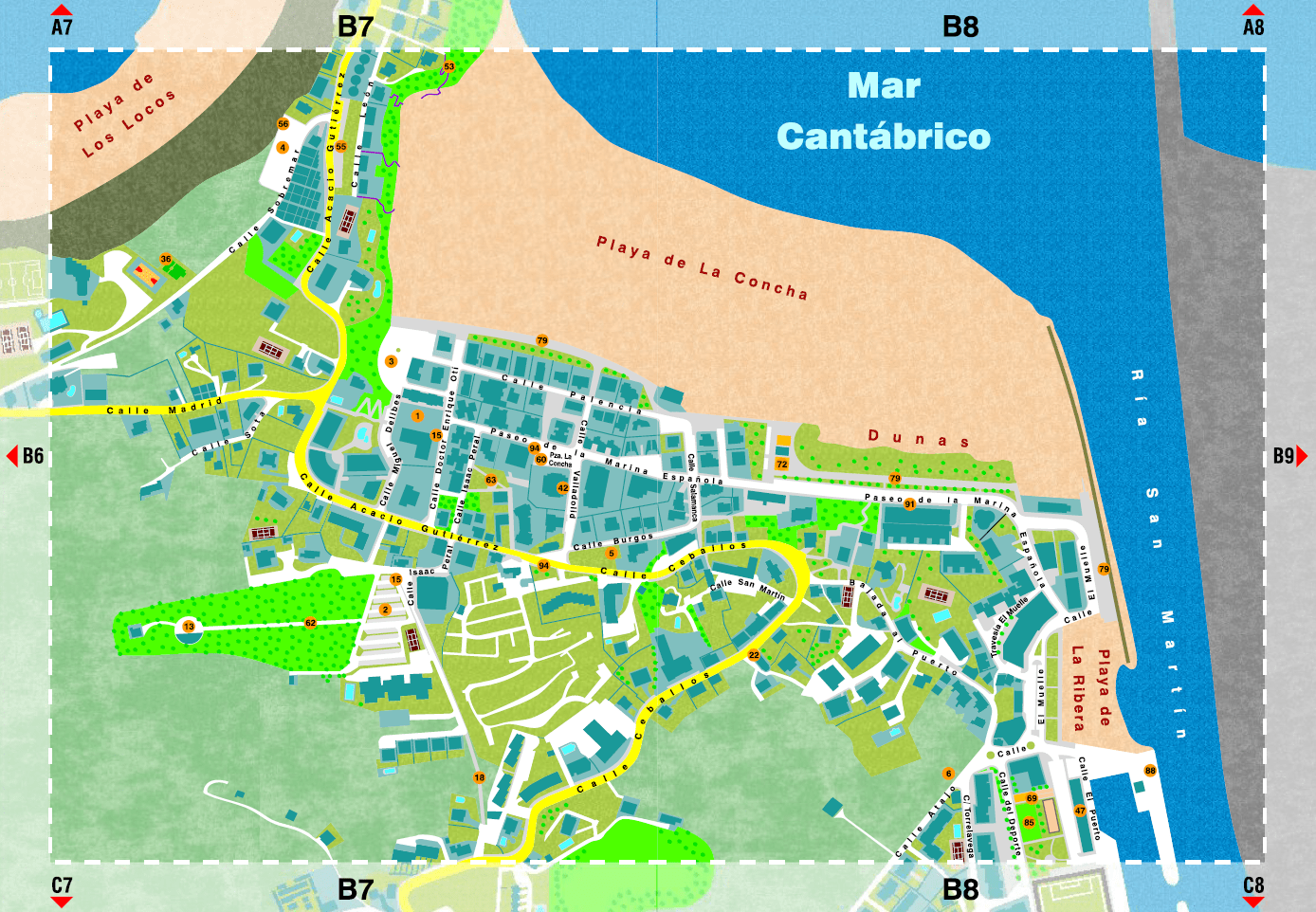 Suances Espagne Carte Notre séjour à Suances