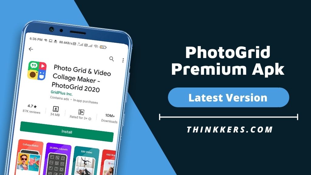 PhotoGrid Premium Apk v8.00 (Mod Unlocked) Download 2021