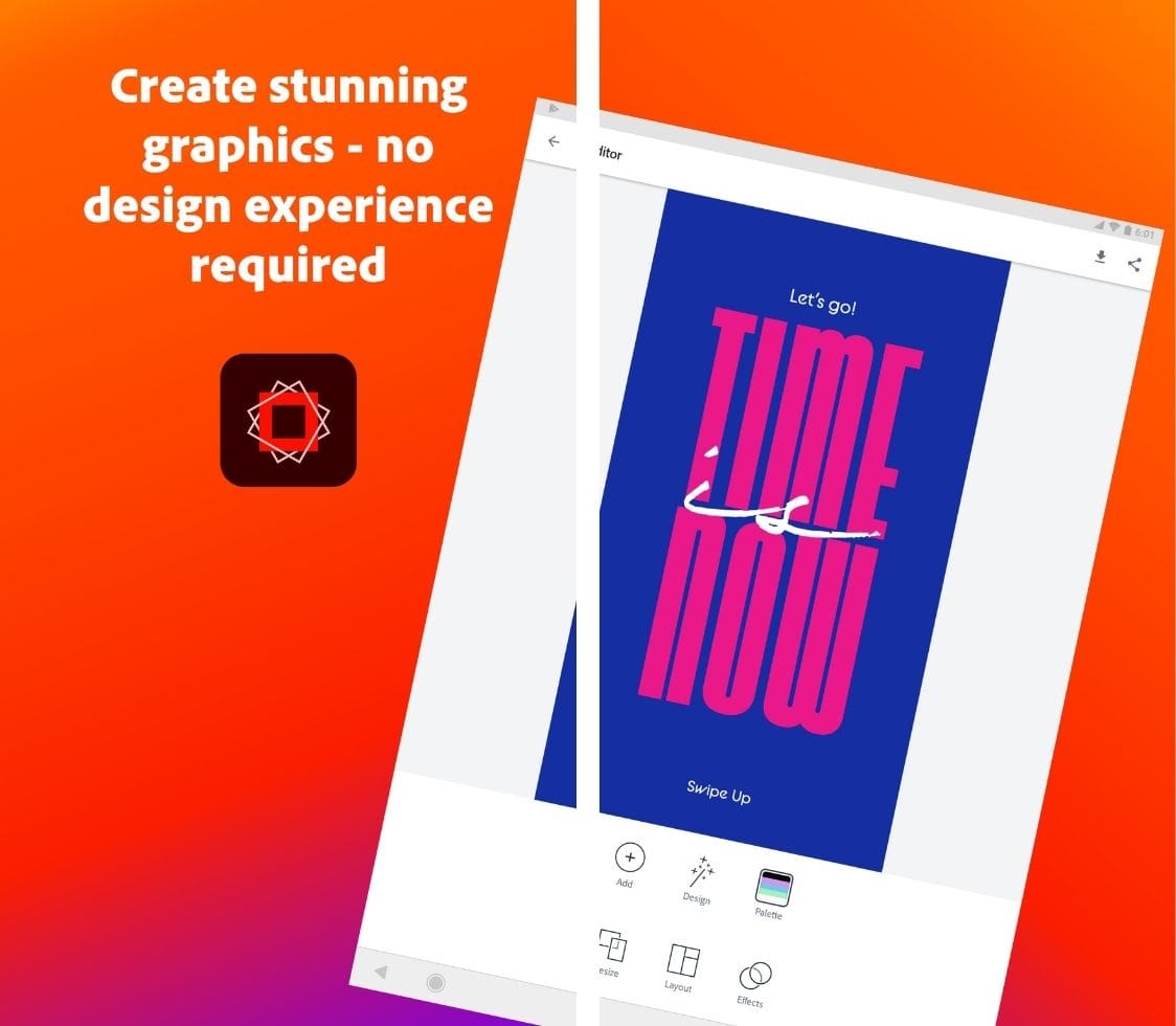 Adobe Spark Post Mod Apk v6.7.0 (Premium Unlocked) Download