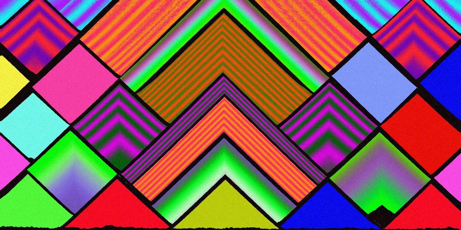 New Age stained glass Thisissand